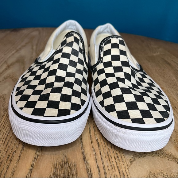 Vans Classic Off The Wall Checkerboard Slip On Sneakers Shoes Unisex M8.5 / W10 - Picture 6 of 9